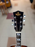 "PREVIOUSLY ROCKED" - Sigma DM-SG5 Hummingbird Acoustic Guitar – Heritage Cherry Sunburst w/Hardshell Case