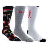Perri's Socks - Fender Guitar Tin Sock Box - 3 Pairs