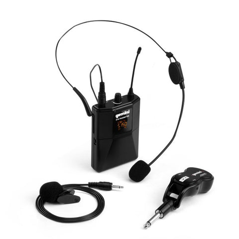 Gemini UHF Wireless Microphone System