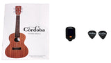Cordoba UP100 Ukulele Pack - Natural