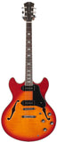 "STAFF PICKS" ~ Tyler Young ~ SIRE LARRY CARLTON H7V SEMI-HOLLOW ELECTRIC GUITAR W/ P90 PICKUPS - CHERRY SUNBURST