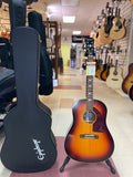 "PREVIOUSLY ROCKED" -Epiphone Masterbilt Texan w/Hardshell Case