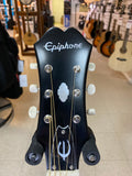 "PREVIOUSLY ROCKED" -Epiphone Masterbilt Texan w/Hardshell Case