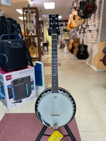 "PREVIOUSLY ROCKED" -Dean Backwoods 6-String Banjo