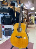 "PREVIOUSLY ROCKED" -Yamaha FG TransAcoustic Guitar w/Solid Spruce Top - Vintage Tint