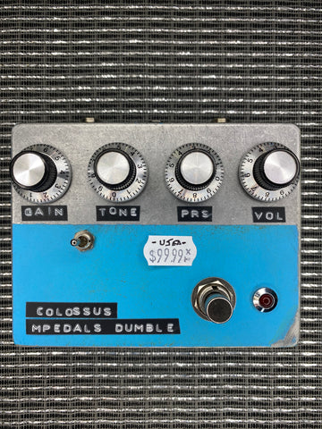 "PREVIOUSLY ROCKED" - Colossus M Pedals Dumble