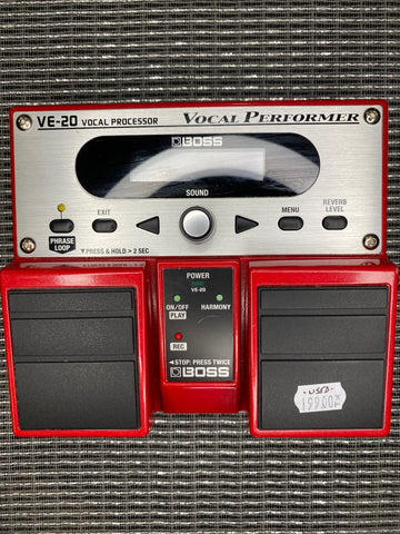 "PREVIOUSLY ROCKED" - BOSS VE-20 - Vocal Processor
