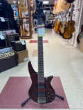 "PREVIOUSLY ROCKED" - Jackson Guitars JS Series Spectra Bass JS3V, Laurel Fingerboard - Walnut Stain