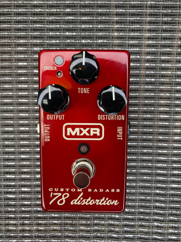 "PREVIOUSLY ROCKED" - MXR M78 - Custom Badass '78 Distortion