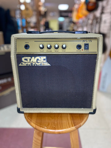 "PREVIOUSLY ROCKED" - Stage MG10 Combo Amp