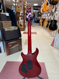 "PREVIOUSLY ROCKED" - PRS Guitars SE Custom 24-08 Quilt Electric Guitar with Gigbag - Charcoal Cherry Burst