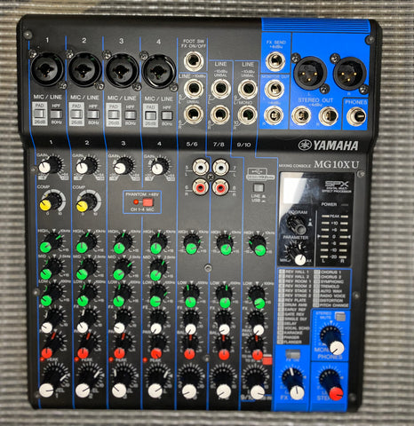 "PREVIOUSLY ROCKED" - Yamaha 10 Channel MG Series Mixer w/Effects
