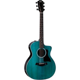 Taylor 214ce Special-Edition Grand Auditorium w/Areocase Trans Blue