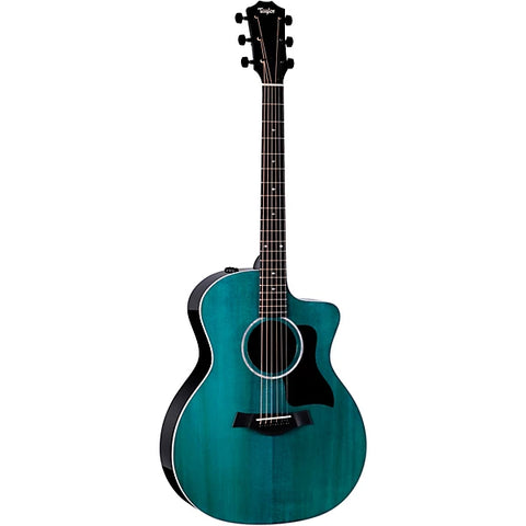 Taylor 214ce Special-Edition Grand Auditorium w/Areocase Trans Blue