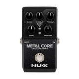 NUX Metal Core Deluxe MKII Hi Gain Distortion with 3 Amps / IRs True Bypass Effects Pedal