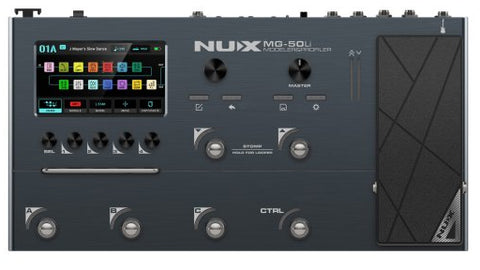 NUX MG-50Li Amp Modeler and Guitar Processor - Dark Blue