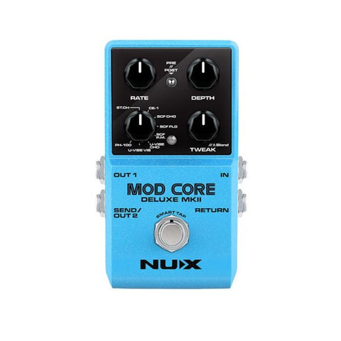 NUX Mod Core Deluxe MKII Modulation Effects Pedal With 8 Modes