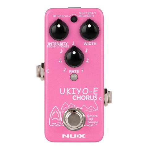 NUX UKIYO-E Mini Pedal with Three Vintage Chorus Models Effects Pedal