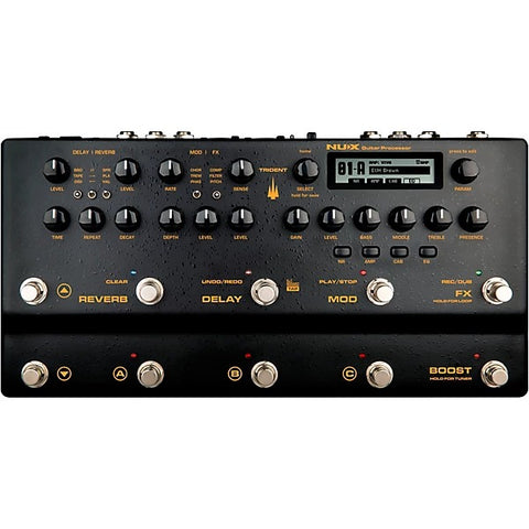 NUX Trident Guitar Processor With Amps, IR Loader, FX and Phrase Looper
