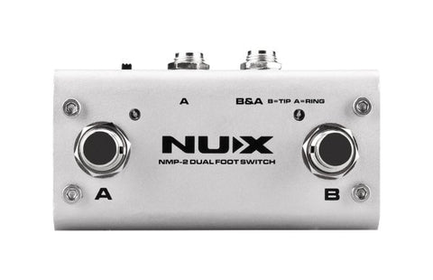 NUX NMP-2 Dual Footswitch For Keyboard, Modules and Effects Pedals