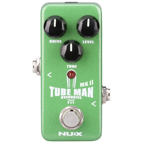 NUX Tube Man MKII Natural Tube Overdrive Pedal