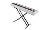 NUX NPK-20-WH 88-Key Triple-Sensor Portable Digital Piano - White