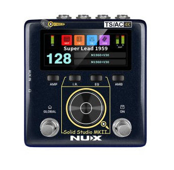 NUX Solid Studio MKII Preamp Power Amp Simulator & IR Loader Pedal