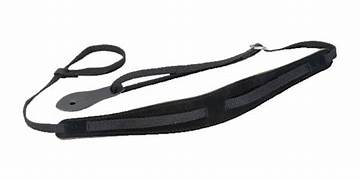 Levy's M19CP Cotton Mandolin Strap - Black