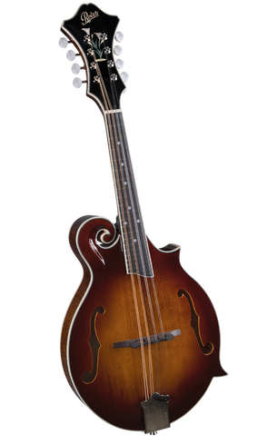 Rover RM-85 All Solid Wood F-Style Mandolin - Burgundy Burstw/ Gig Bag