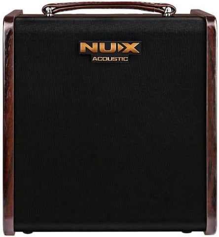 NUX Stageman II AC-80 80W Battery Powered 1 x 6.5" Acoustic Guitar Amplifier With Looper & Bluetooth