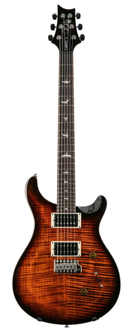 PRS SE Custom 24 Electric Guitar with Gig Bag- Orange Tiger Smokeburst
