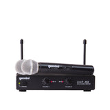 (Microphone) - Gemini Dual Channel UHF Wireless Handheld Microphone System, S12 517.6+521.5