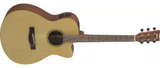 FSX400C Cutaway Concert Acoustic/Electric Guitar - Natural Satin