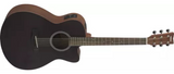 FSX400C Cutaway Concert Acoustic/Electric Guitar - Smoky Black