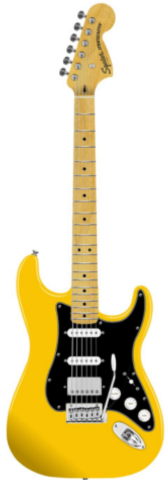 Squier FSR Affinity Stratocaster HSS - Graffiti Yellow