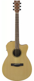 FSX400C Cutaway Concert Acoustic/Electric Guitar - Natural Satin