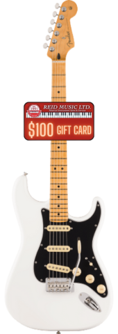 Fender Player II Stratocaster, Maple Fingerboard - Polar White