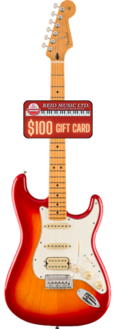 Fender Player II Stratocaster HSS, Maple Fingerboard - Aged Cherry Burst