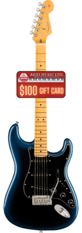 Fender American Professional II Stratocaster, Maple Fingerboard - Dark Night
