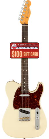 Fender American Professional II Telecaster, Rosewood Fingerboard - Olympic White