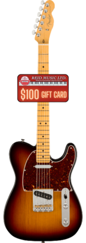Fender American Professional II Telecaster, Maple Fingerboard - 3-Colour Sunburst w/ Molded Hardshell Case