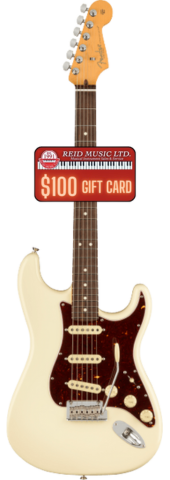Fender American Professional II Stratocaster, Rosewood Fingerboard - Olympic White
