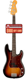 Fender American Professional II Precision Bass, Rosewood Fingerboard - 3-Color Sunburst