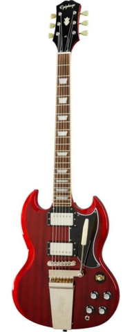 Epiphone  1961 SG Standard with Maestro Trem - Cherry