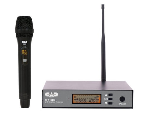 CAD Wireless UHF Handheld Microphone System (510 to 570 MHz)