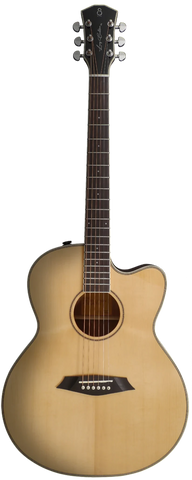 SIRE Larry Carlton A3-G Grand Auditorium Acoustic / Electric Guitar - Natural
