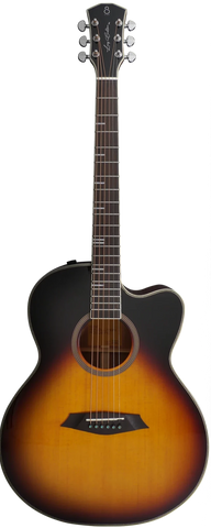 SIRE Larry Carlton A4 G Grand Auditorium Acoustic Electric Guitar Vintage Sunburst