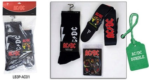 Perri's Strap, Socks & Pick Bundle - AC/DC