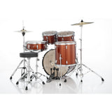 Pearl Roadshow 5-Piece Drum Set With 22" Bass Drum, Hardware & Cymbals - Burnt Orange Sparkle