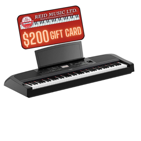 Yamaha DGX670 88-Key Digital Piano - Black w/ $200 Gift Card!